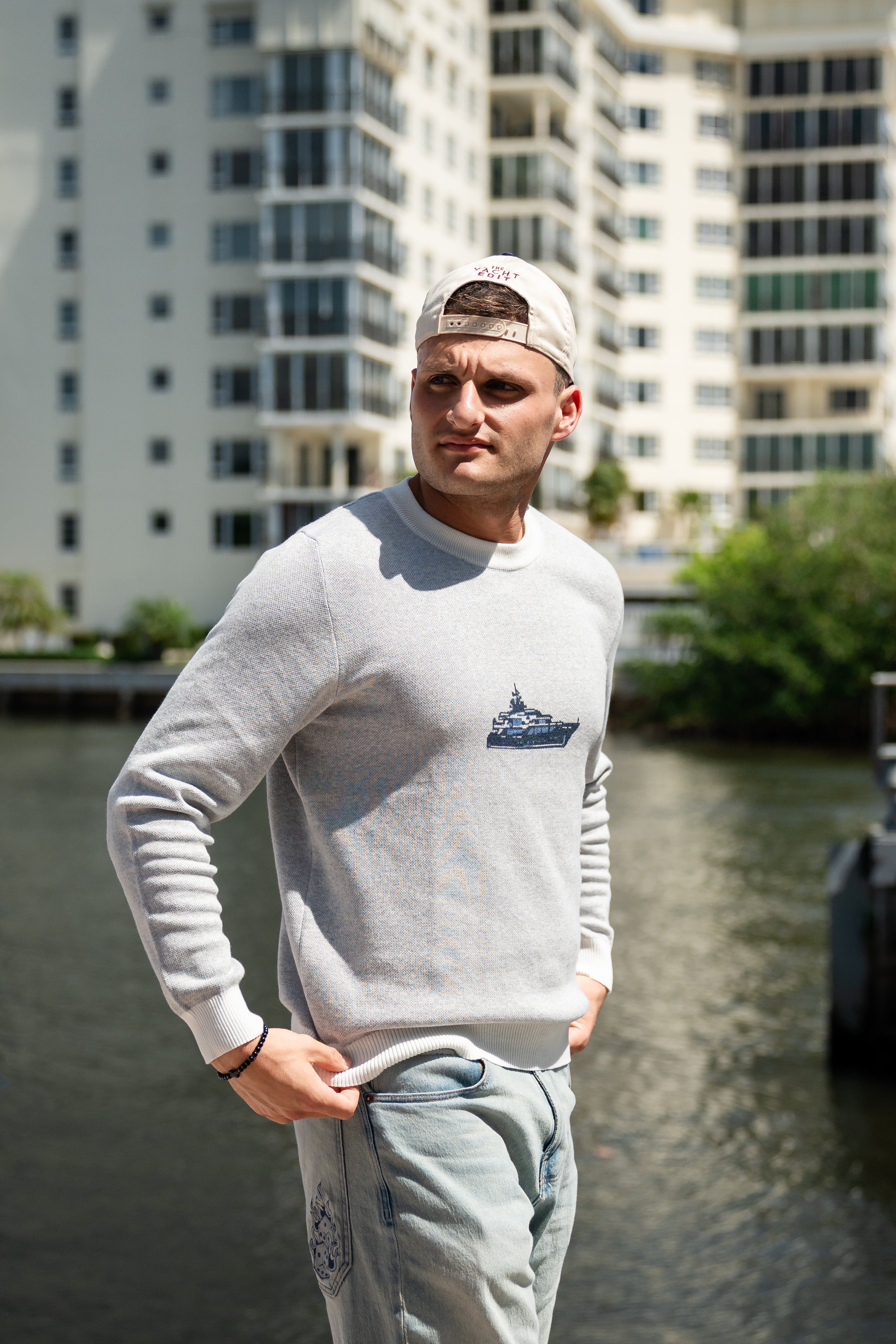 トップス NAHYAT THE CREWNECK SWEATER The Yacht Unisex Knitted Crewneck Sweater – The Yacht Edit