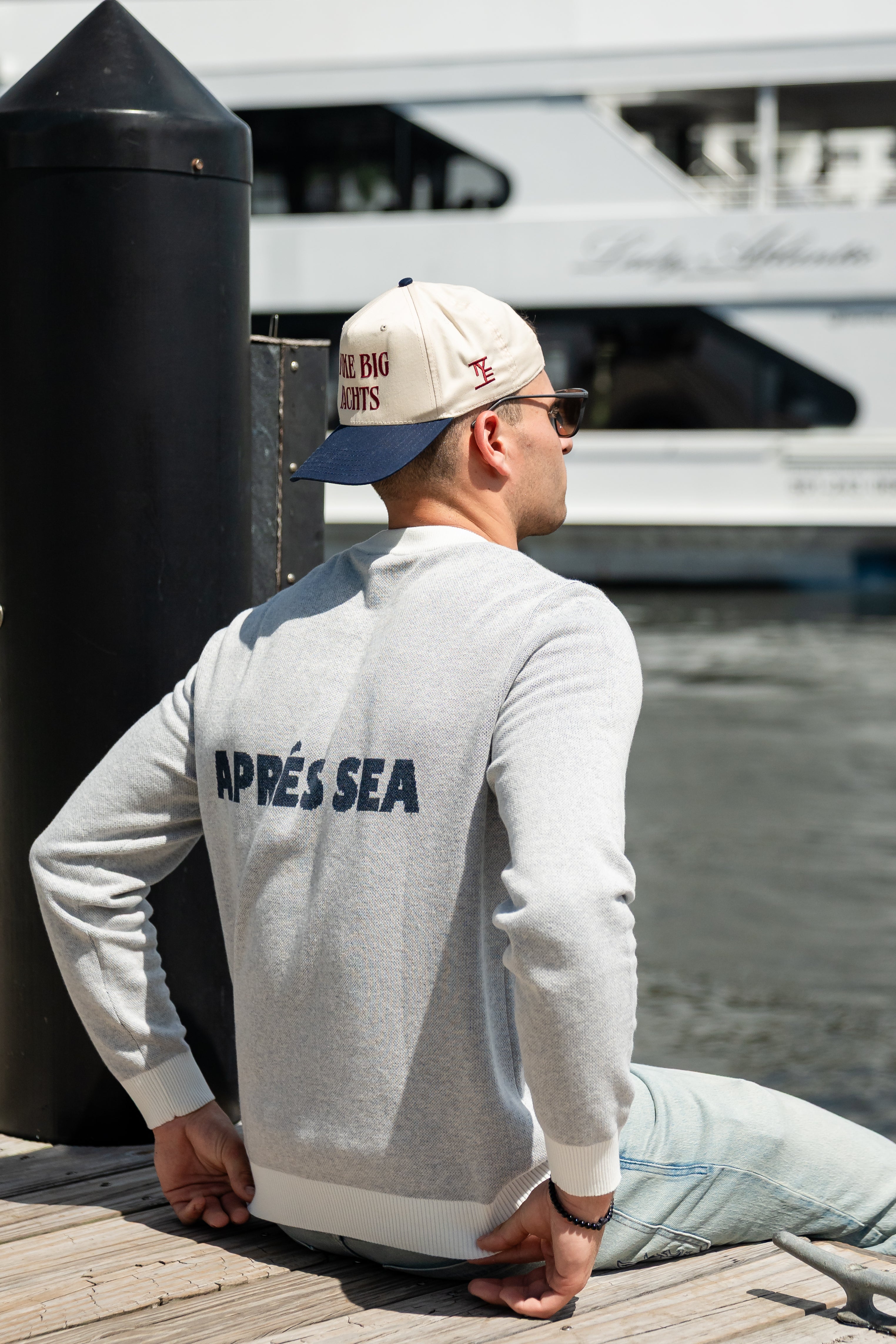 The Yacht Unisex Knitted Crewneck Sweater – The Yacht Edit