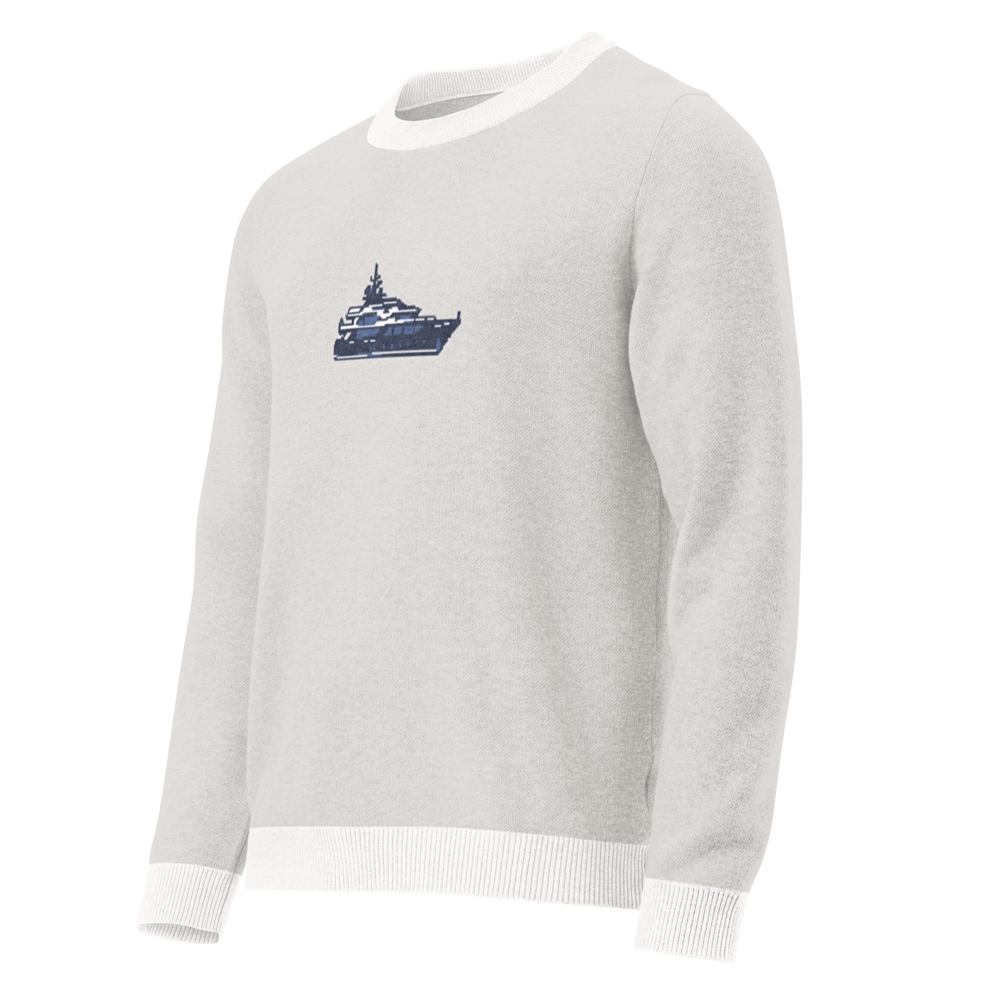 トップス NAHYAT THE CREWNECK SWEATER The Yacht Unisex Knitted Crewneck Sweater – The Yacht Edit