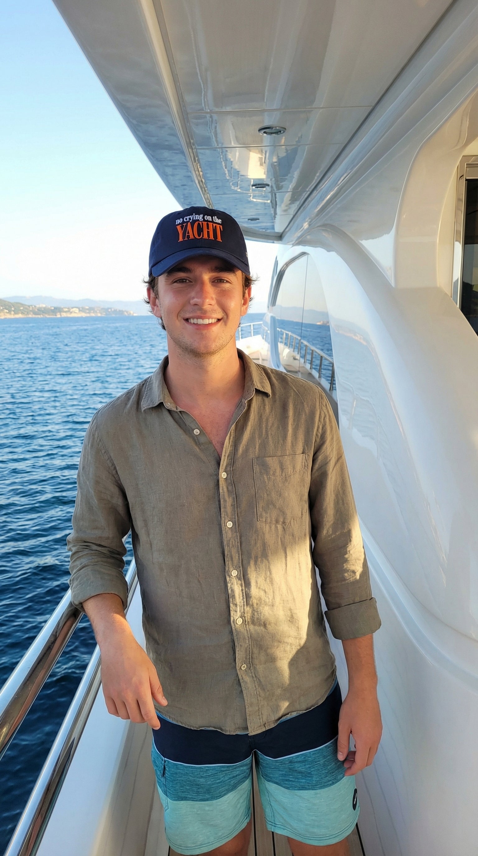 No Crying On The Yacht Cap – The Yacht Edit