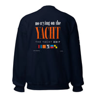 No Crying On The Yacht - Unisex Crewneck Sweatshirt